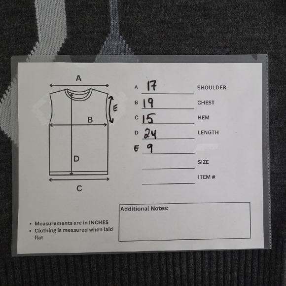 Vintage Prince Bellini by Caramy Grey Geometric Knit Sweater Vest β Made in Cana - Picture 8 of 8